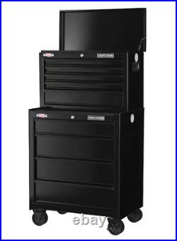 NEW CRAFTSMAN 1000Series 5-Drawer Ball-bearing Steel Toolbox Black Storage Stack