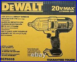 NEW IN BOX DEWALT DCF889BR 20V Li-Ion Impact Wrench (Tool Only)