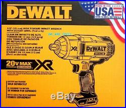 NEW IN BOX Dewalt 20V DCF899 Brushless 700 / 1200 Lb 1/2 Impact Wrench 20 Volt