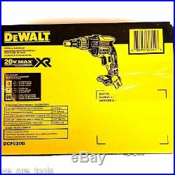 NEW IN BOX Dewalt DCF620B 20V Max Cordless Battery Drywall Screw Drill 20 Volt