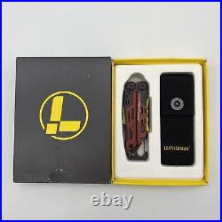 NEW LEATHERMAN SIGNAL SURVIVAL MULTI-TOOL CRIMSON RED with NYLON SHEATH OPEN BOX NEW LEATHERMAN SIGNAL SURVIVAL MULTI-TOOL CRIMSON RED with NYLON SHEATH OPEN BOX