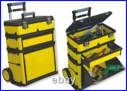 NEW Metal Rolling Workshop Tool Chest Mobile Portable Parts Storage on Wheels