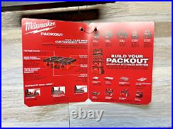 NEW Milwaukee 48-22-8450 Packout 20 in. Tool Box with Customizable Foam Insert