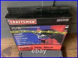 NEW NOS Craftsman Plastic Side Shelf Folding for Roll-Away Tool Box 65209