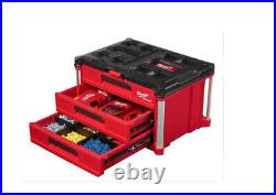 NEW! PACKOUT 22 in. Modular 3-Drawer Tool Box with Metal Reinforced Corners