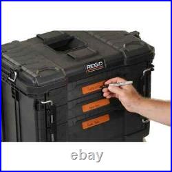 NEW Pro Gear System XL 3-Drawer Water Dust Resistant Tool Box with Dividers