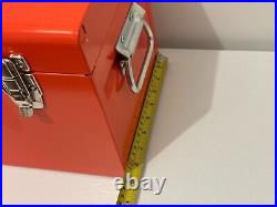 NEW Proto Tools USA J9969R Steel RED Tool Box with Removable Tray, 26 Wide, NOS