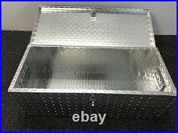 NEW Quality Aluminium Chequer Checker Plate Van Trailer Truck Tool Box Chest