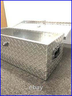 NEW Quality Aluminium Chequer Checker Plate Van Trailer Truck Tool Box Chest