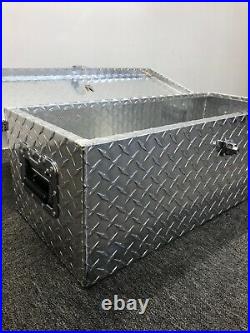 NEW Quality Aluminium Chequer Checker Plate Van Trailer Truck Tool Box Chest