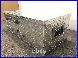 NEW Quality Aluminium Chequer Checker Plate Van Trailer Truck Tool Box Chest