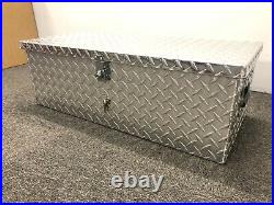 NEW Quality Aluminium Chequer Checker Plate Van Trailer Truck Tool Box Chest