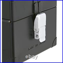 NEW ReleaseTRUSCO CTD-370-MBK Double Opening Tool Box Double Tier Matte Black