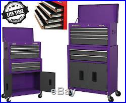 NEW Sealey Purple American Pro 6 Drawer Tool Storage Roller Cab Box/Chest
