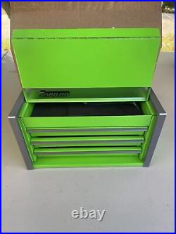 NEW Snap-on GREEN Mini Micro Tool Box Top Chest KMC923APJJ BRAND NEW IN BOX