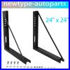 NEW-Welded-Structural-Truck-Tool-Box-Steel-Mounting-Brackets-Black-Set-of-2-01-fz