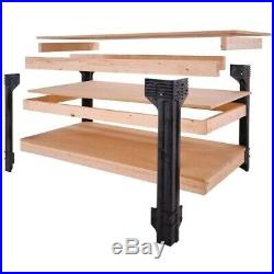 NEW Workbench Garage Heavy Duty Tool Storage Work Bench Drawer Shelving Kit 8 ft