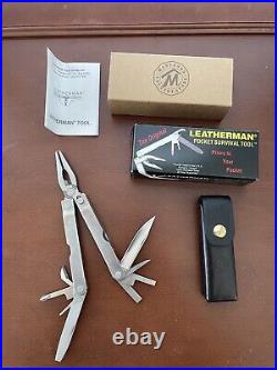 NEW in box LEATHERMAN Pocket Survival Tool Marlboro Country Store USA 1992 NEW in box LEATHERMAN Pocket Survival Tool Marlboro Country Store USA 1992