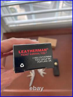 NEW in box LEATHERMAN Pocket Survival Tool Marlboro Country Store USA 1992 NEW in box LEATHERMAN Pocket Survival Tool Marlboro Country Store USA 1992