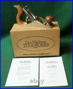 NOS New Old Stock Lie Nielsen No 1 Plane withBox & Instructions Inv#NY17