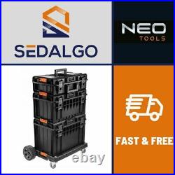 Neo Tools Modular System Mobile Workshop Tool Box Wheeled Platform