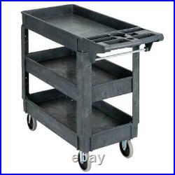 New 3 Tier Utility Tool Cart Dolly Trolley Heavy Duty Service Rolling Plastic