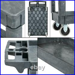 New 3 Tier Utility Tool Cart Dolly Trolley Heavy Duty Service Rolling Plastic