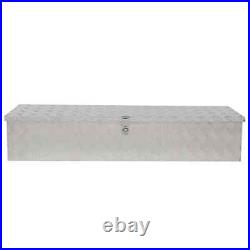 New 49 in. Silver Diamond Plate Aluminum Underbody Truck Tool Box