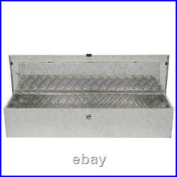 New 49 in. Silver Diamond Plate Aluminum Underbody Truck Tool Box