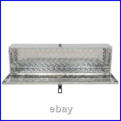 New 49 in. Silver Diamond Plate Aluminum Underbody Truck Tool Box