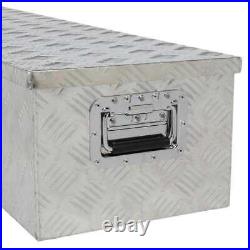 New 49 in. Silver Diamond Plate Aluminum Underbody Truck Tool Box