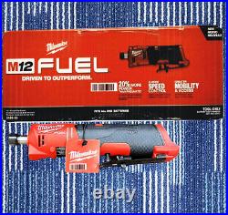 New Full Box Milwaukee 2486-20 M12 12V DC Die Grinder Paddle Wrenches Bare Tool