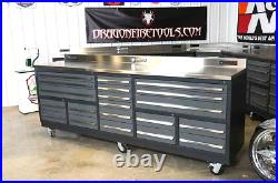 New Heavy Duty 20 Drawer 9ft 4 1/4 Workbench / Tool Box