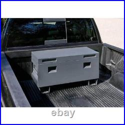 New Job Site Box Gray 36 in Carrying Handles Truck Bed Proof Locking System