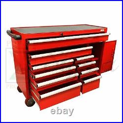 New Sigma 52 10-Drawer Heavy Duty Steel Rolling Tool Box Storage Organizer