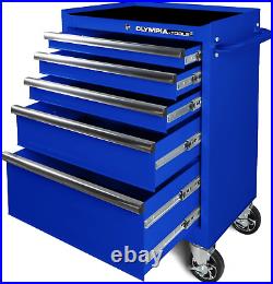 Olympia Tools Tool Cabinet, 27In, Blue NEW & FREE SHIPPING