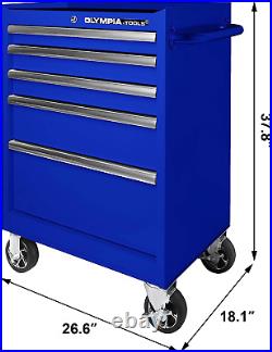 Olympia Tools Tool Cabinet, 27In, Blue NEW & FREE SHIPPING