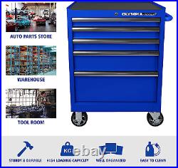 Olympia Tools Tool Cabinet, 27In, Blue NEW & FREE SHIPPING