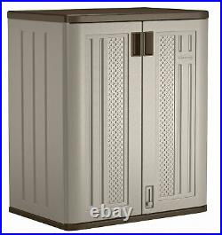 Outdoor Utility Storage Cabinet Resin Base 36 Shed Tool Locker Garage Home Yard Outdoor Utility Storage Cabinet Resin Base 36 Shed Tool Locker Garage Home Yard