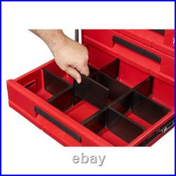 PACKOUT 2-Drawer Portable Tool Box Modular Impact Resistant Organizer Heavy Duty