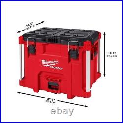 PACKOUT 22 In. 2-Drawer And XL Tool Box