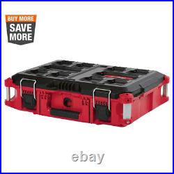 PACKOUT 22 In. Medium Red Tool Box with 75 Lbs. Weight Capacity