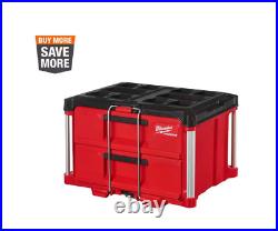 PACKOUT 22 in. 2-Drawer Tool Box with Metal Reinforced Corners