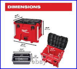 PACKOUT 22 in. Durable Modular XL Impact Resistant Tool Box NEW