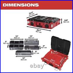 PACKOUT 22 in. Rolling Tool Box 22 In. Large Tool Box and 22 in. Medium Tool Box