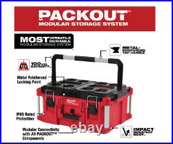 PACKOUT 22 in. Rolling Tool Box/22 in. Large Tool Box/18.6 in. Tool Storage Crat