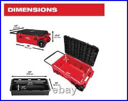 PACKOUT 38 in Rolling Modular Tool Chest Heavy-duty latches, 9 in wheels