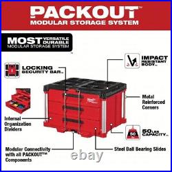 PACKOUT Tool Box 22 1/4 in Wd 14 1/4 in Dp, 14 1/4 in Ht, Polymer Padlockable