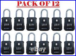Pack of 12 Lockbox key lock box for realtor real estate 4 digit