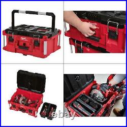 Packout 22 in. Large tool box milwaukee storage organizer portable electric